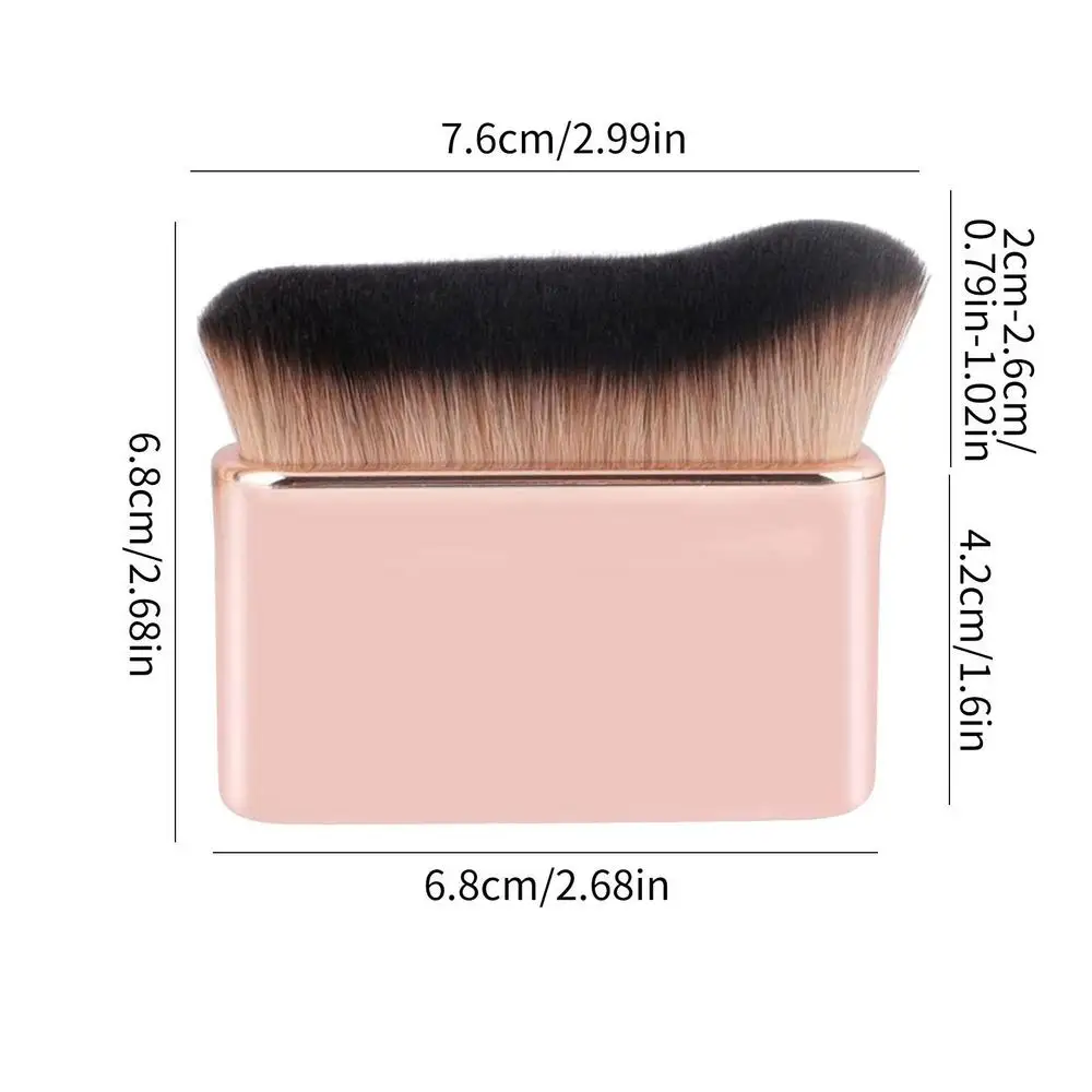 Siren Foundation Brush High-Density Siren Brush Makeup Face Siren Brush For Body Highlighter Shimmer Glow Concealers Cream