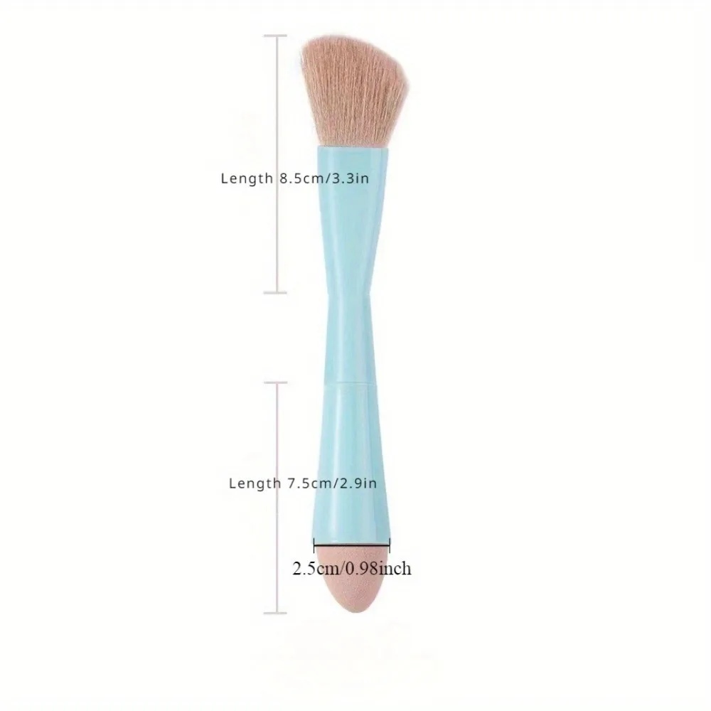 Multifunctional 4-in-1 Makeup Brush - Multifunctional Makeup Brush - Portable Makeup Tools - Travel Friendly