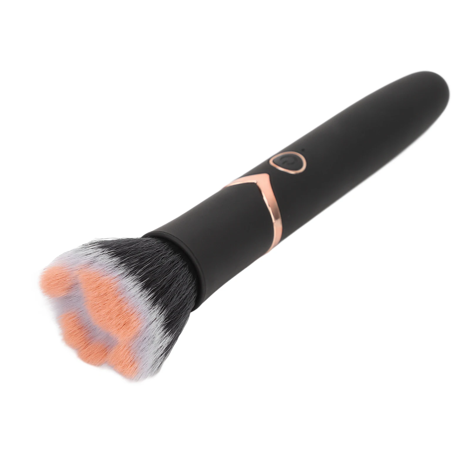 Loose Powder Brush Makeup Brush Makeup Brush  Blush Loose Powder Brush 10 Gears Vibration Electric Massage Brush Black