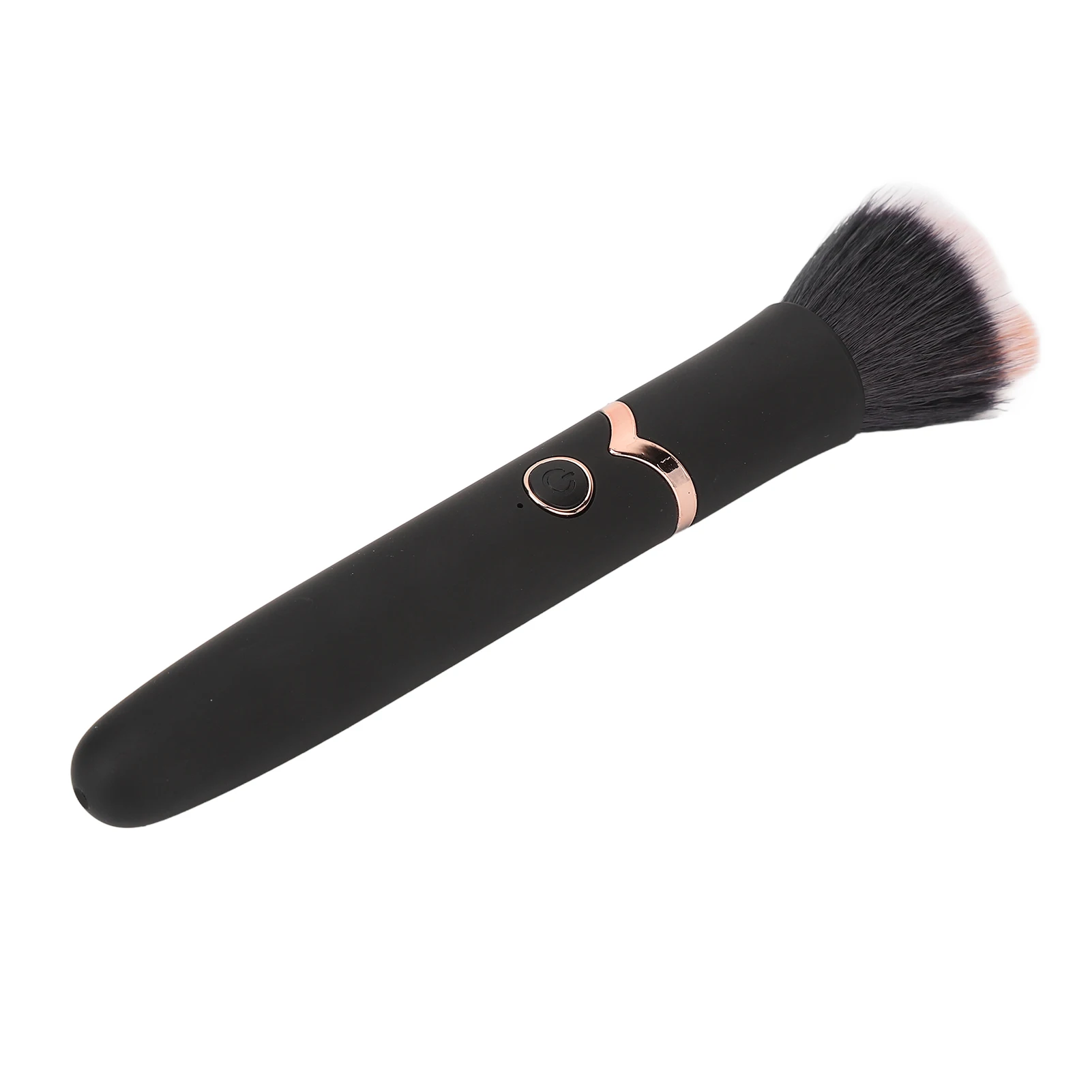 Loose Powder Brush Makeup Brush Makeup Brush  Blush Loose Powder Brush 10 Gears Vibration Electric Massage Brush Black