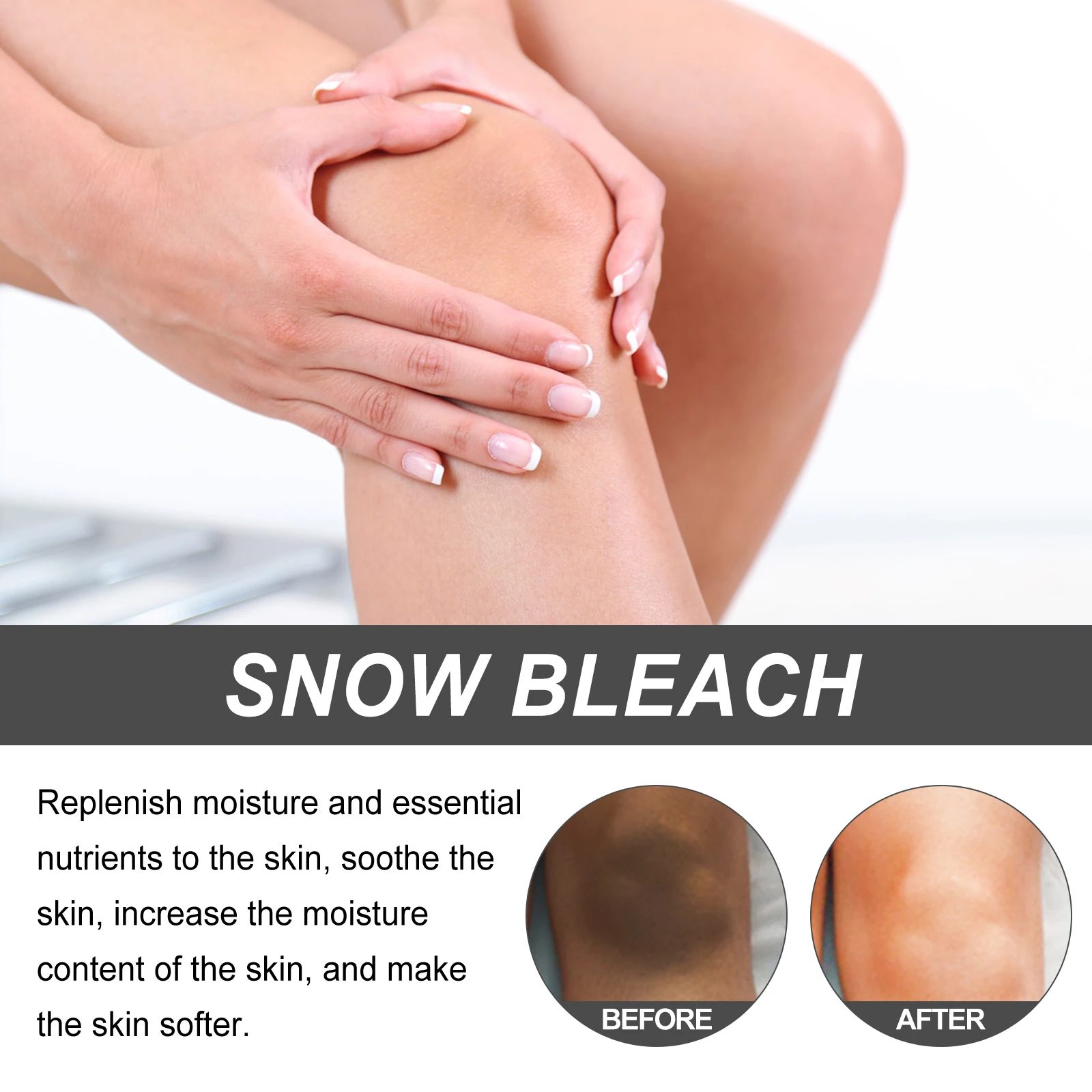 Snow Bleach Intensive Face & Body 7days Private Part Underarm Strongest Whitening Lotion Skin Dark Spot Body Bikini Area Cream