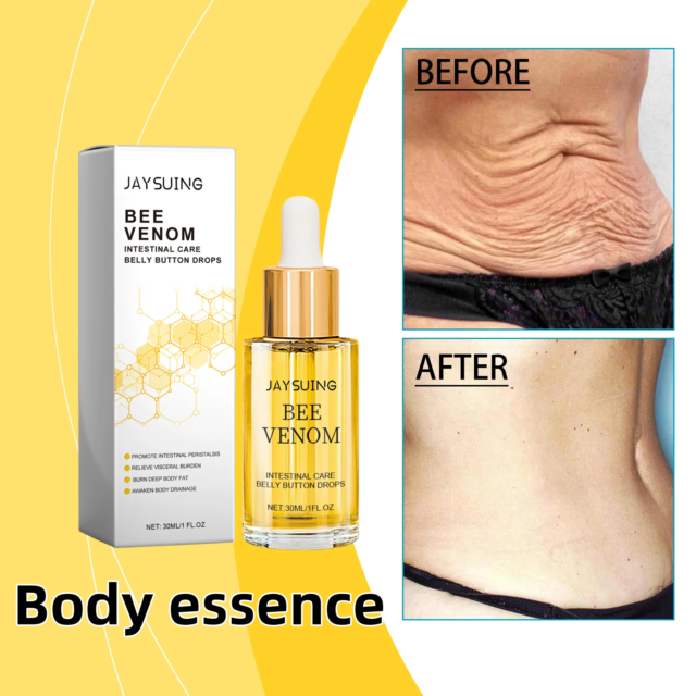 30ml Bee venom body essence Improve skin texture, nourish and tighten skin, moisturize body care, massage essence oil