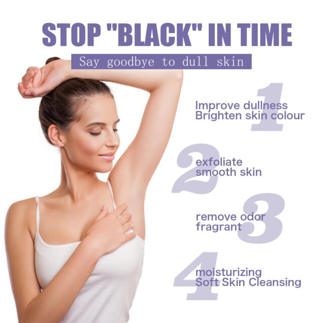 EELHOE Armpit Whitening Cream Private Parts Dark Skin Bleaching Lighten Melanin Brighten Thigh Whiten Skin Knee Stick Body Care - Image 5