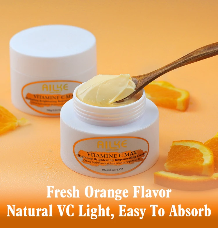 AILKE Vitamin C Skin Care Lightening Body Lotion, Even Skin Tone Cream, Regenerae Serum