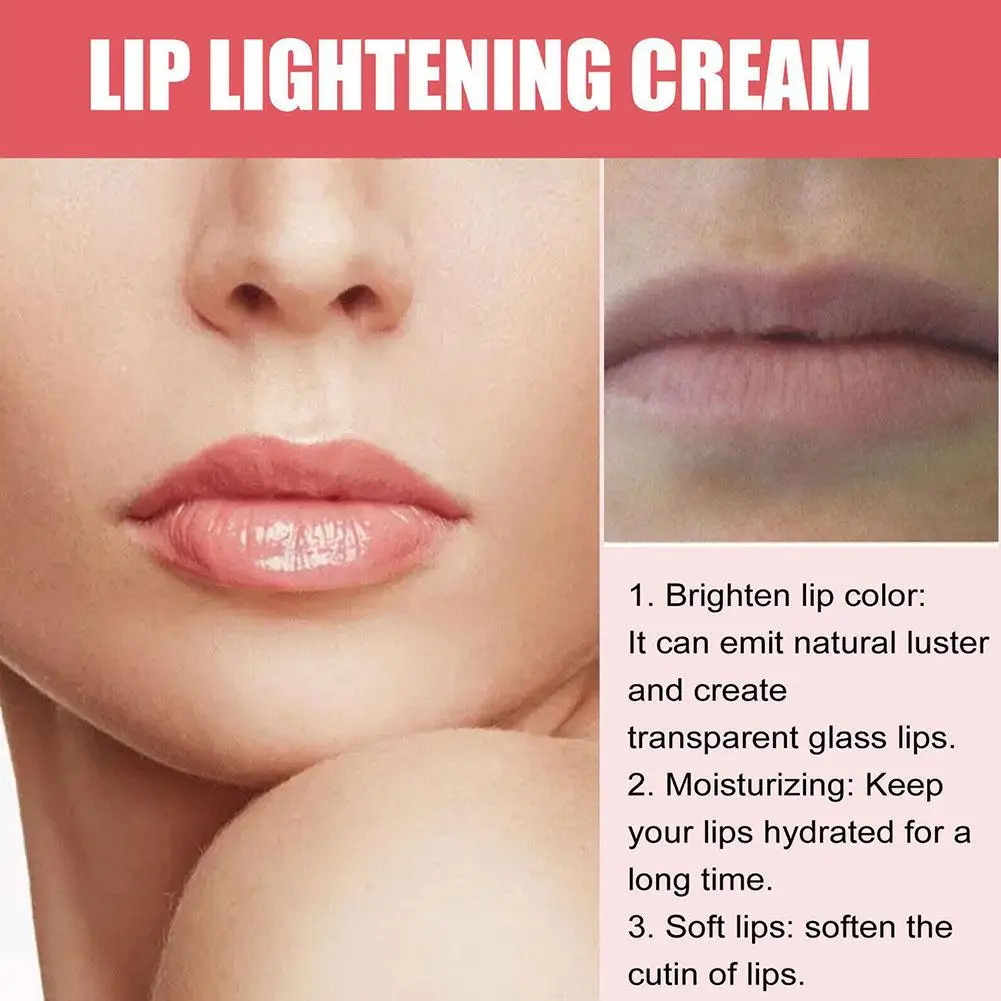 Lip Lightening Cream Dark Lips Removal Natural Moisturizing Lip Balm Nourish Fade Lines Lip Balm Brightening Dark Lips Cream 30g Lip Lightening Cream Dark Lips Removal Natural Moisturizing Lip Balm Nourish Fade Lines Lip Balm Brightening Dark Lips Cream 30g