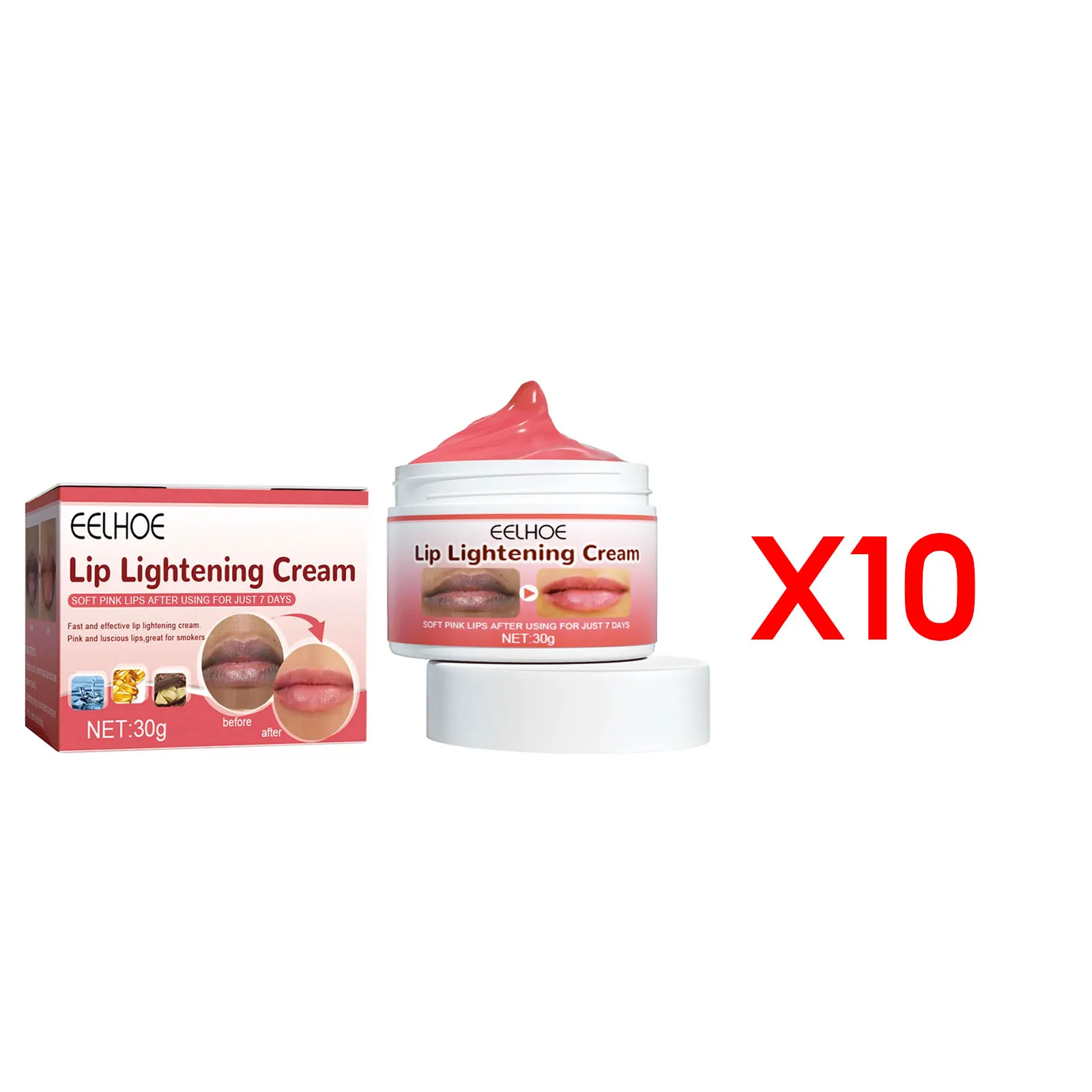 Lip Lightening Cream Dark Lips Removal Natural Moisturizing Lip Balm Nourish Fade Lines Lip Balm Brightening Dark Lips Cream 30g Lip Lightening Cream Dark Lips Removal Natural Moisturizing Lip Balm Nourish Fade Lines Lip Balm Brightening Dark Lips Cream 30g