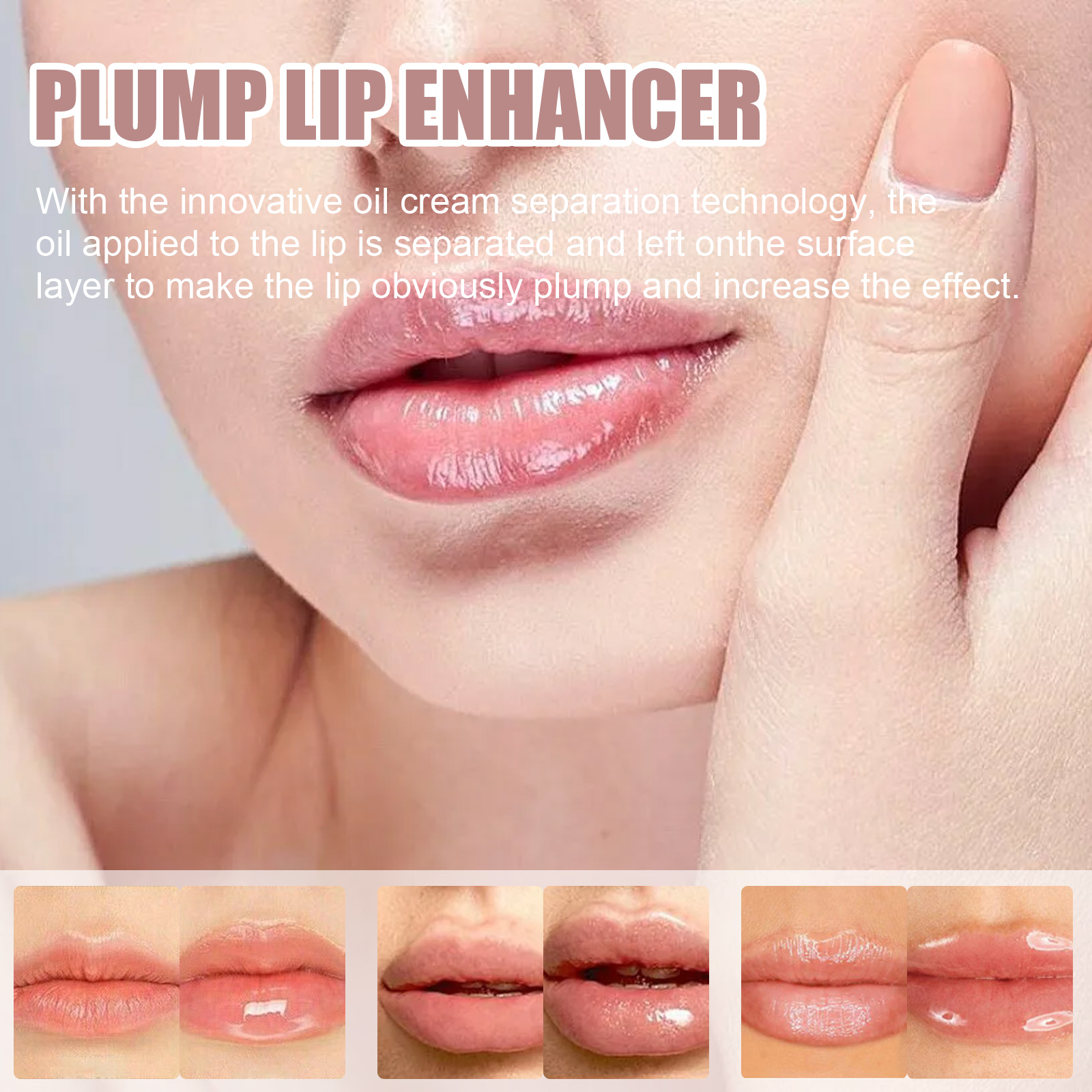 EELHOE Day and Night Lip Moisturizing Capsules Moisturize and Increase Lip Elasticity, Plump Lips, and Plump Lips