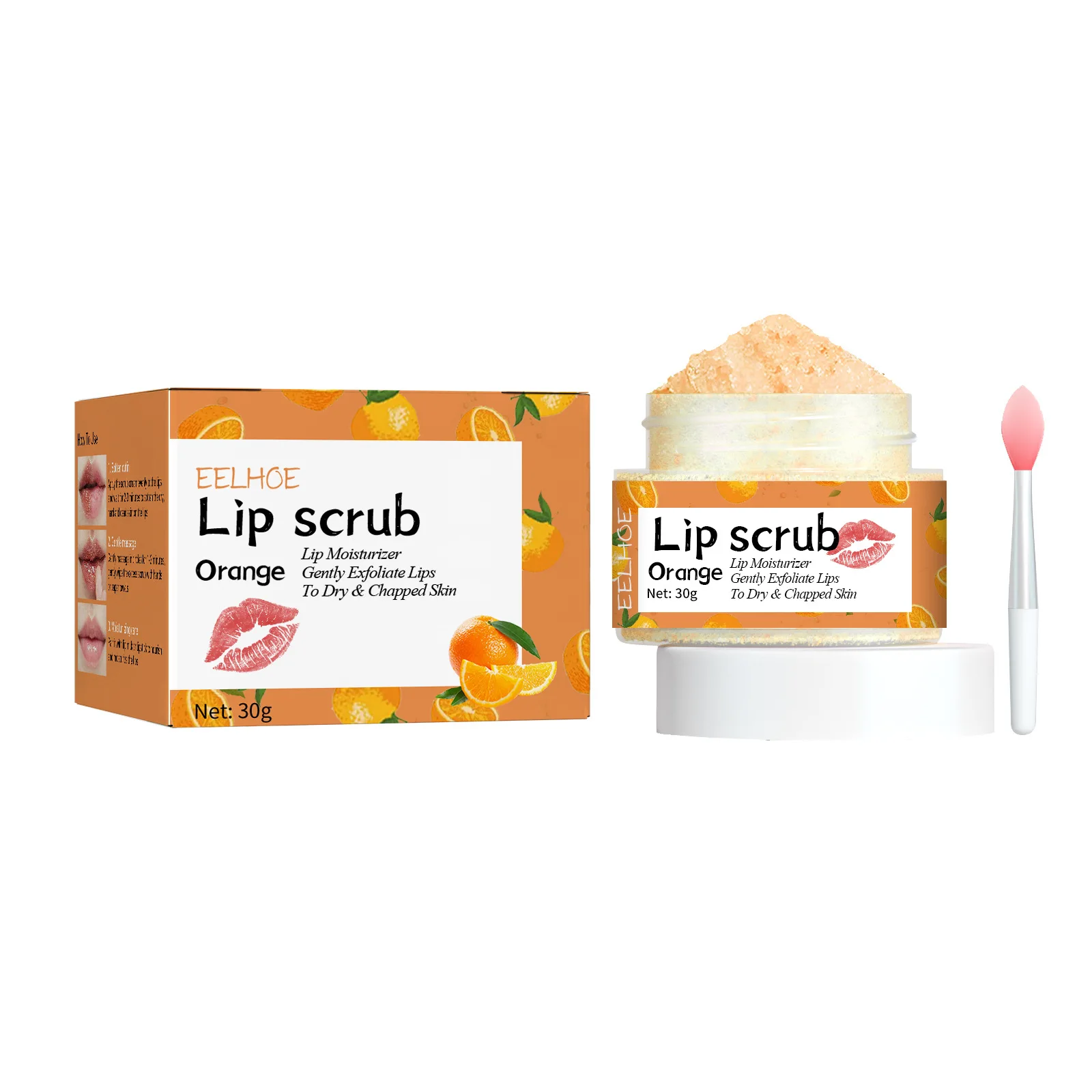 Lighten Lip Scrub Moisturizing Exfoliating Anti Crack Repair Dark Dead Skin Remove Fine Line Fade Dull Gel Skin Nourishing Cream