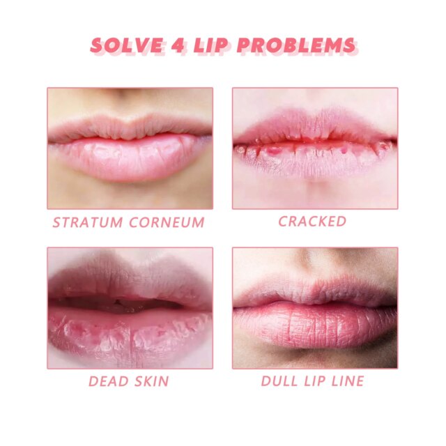 Peach Lip Scrub Exfoliating Lightening Fade Lip Lines anti-peeling Dryness Remove Dead Skin Moisturizing Care Makeup Lip Balm - Image 4