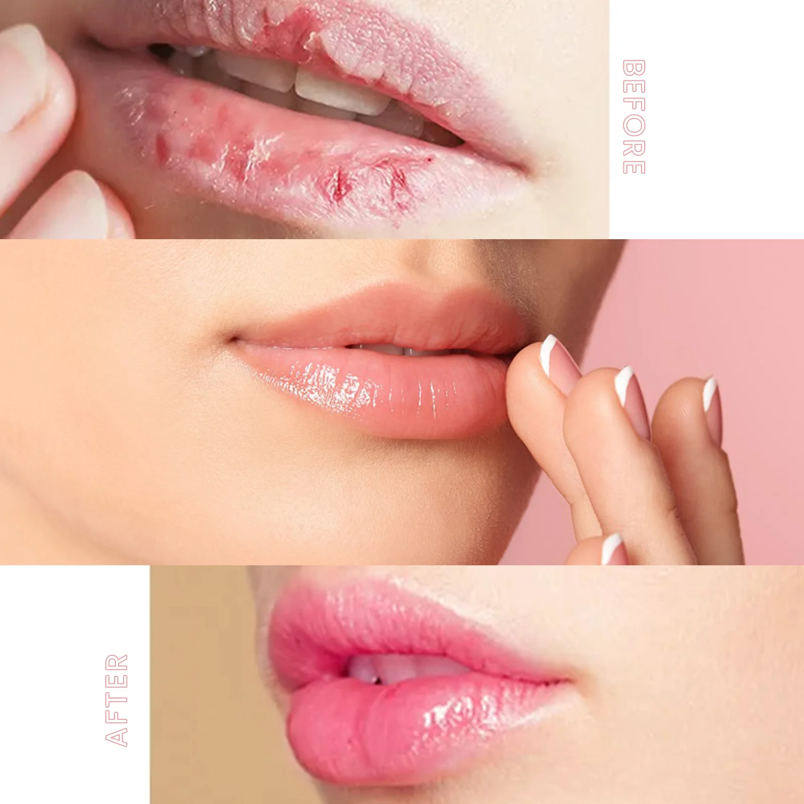 Lip Sleeping Mask Fading Lip Wrinkles Removing Keratin Improving Dryness Peeling Moisturizing & Nourishing Lip Care Products