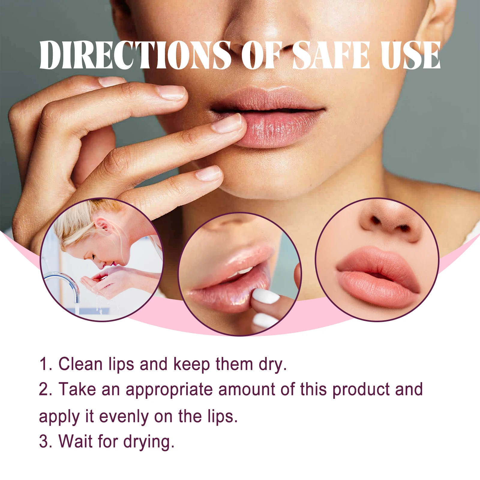 Moisturizing Lip Balm Hydrating & Nourishing Lip Balm Chapped Lips - Reduces Lip Lines Prevents Cracking - Best Lip Care Balm