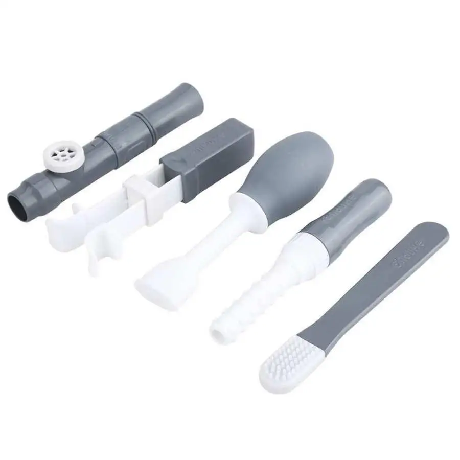 5pcs Oral Lips Tongue Muscle Trainer & Massager Brush Kit - Mouth Care & Recovery Training Device