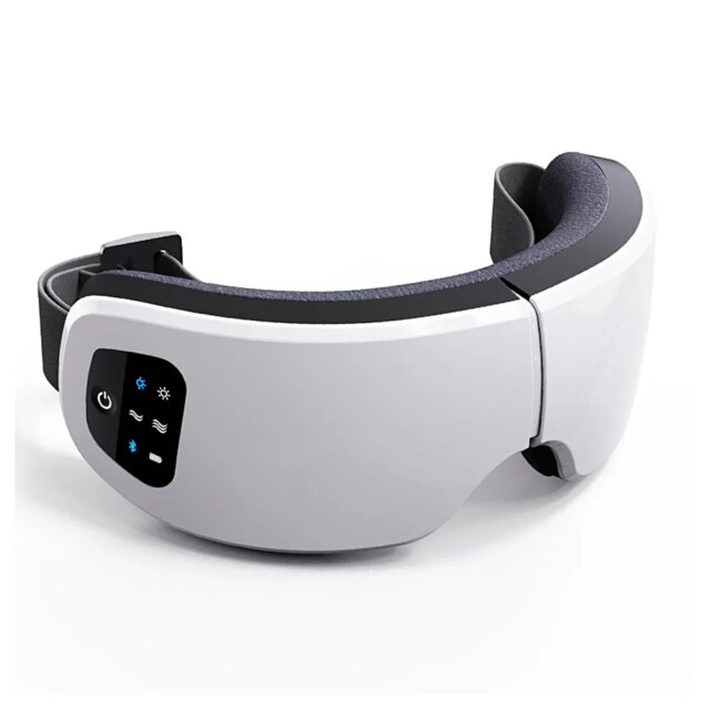 Foldable Eye Massager USB Charging Smart Eye Mask Vibrator Hot Compress Bluetooth Musice Eye Care Heating Fatigue Relief Device - Image 6