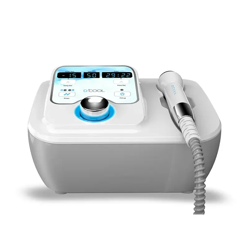 Portable Dcool Electroporation Facial  Eye Lifting Skin Tightening Machine High-frequency Needle Free Mesodermal Therapy