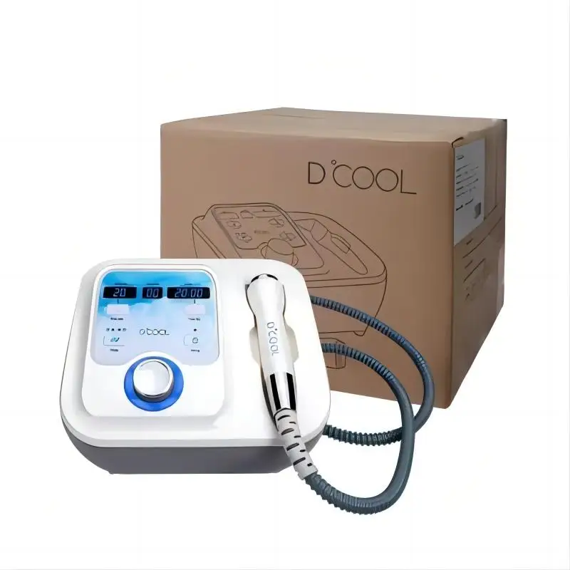 Portable Dcool Electroporation Facial  Eye Lifting Skin Tightening Machine High-frequency Needle Free Mesodermal Therapy