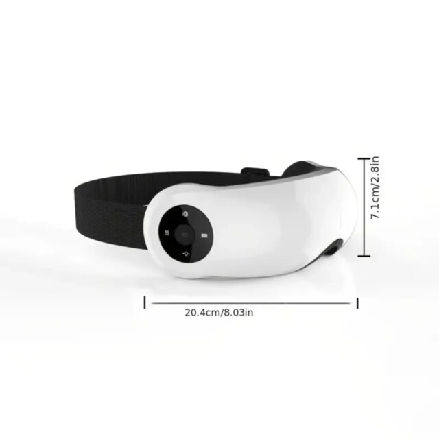Rechargeable, Portable Eye Massager With Heat for Relaxation and Eye Care, Featuring 5 Modes to Reduce Eye Strain, Dark Circles, - Image 4