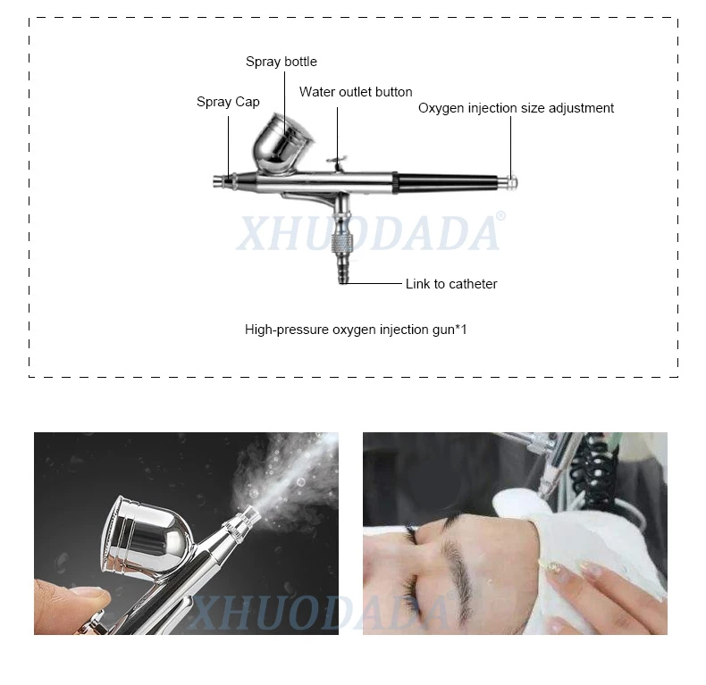 4 in1 Diamond Microdermabrasion Dermabrasion Machine Water Spray Exfoliation Beauty Machine Wrinkle Face Peeling Machine