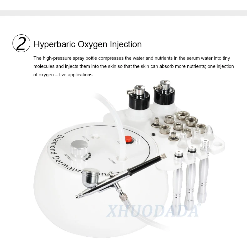 4 in1 Diamond Microdermabrasion Dermabrasion Machine Water Spray Exfoliation Beauty Machine Wrinkle Face Peeling Machine