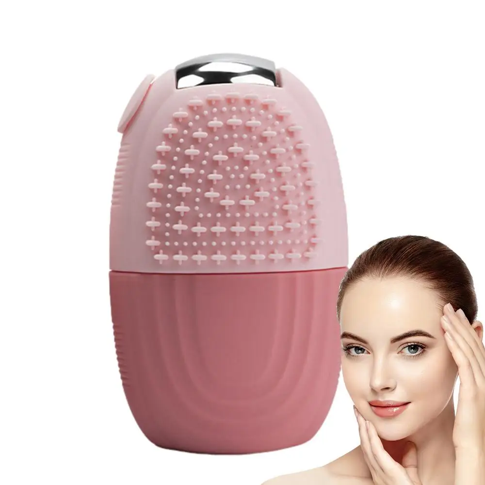 Silicone Ice Face Roller silicone face ice cube mold Face Beauty Massage Silicone Face Ice Cube Face Ice Massage Roller