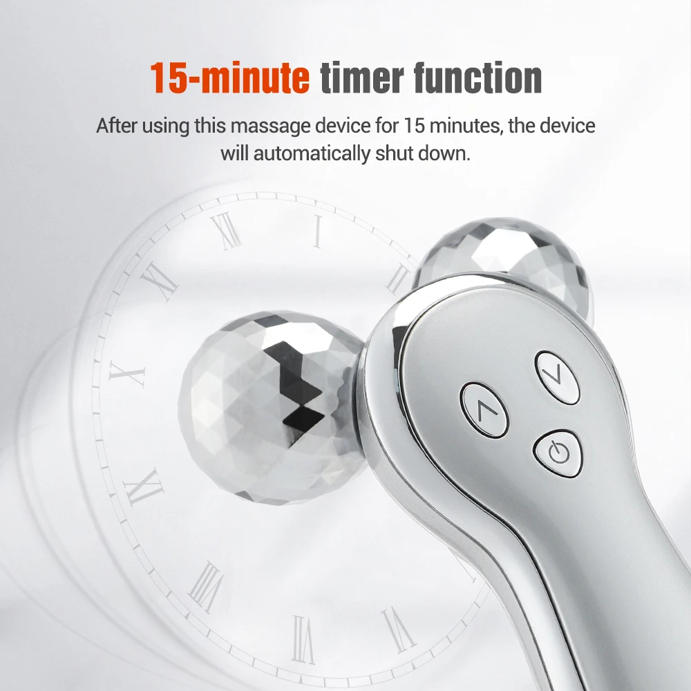 2023 EMS Pulse Neck Face Massager Roller 4D Facial Lifting Machine Anti Aging Wrinkle Removal Dark Circles Eye Care Beauty Tool