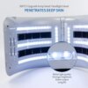 2 IN 1 Foldable 7 Color LED Photon 30-60℃ Heating Threapy Face&Body Mask Machine Salon Home Use Skin Rejuvenation Acne Skin Care - Image 4