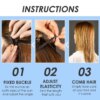 Instant Lifting Face Lift Tape Bands With Clips Invisible Elastic Face Slimming Strap Anti-Wrinkle For Chin Neck Eye And Eyebrow - Image 5