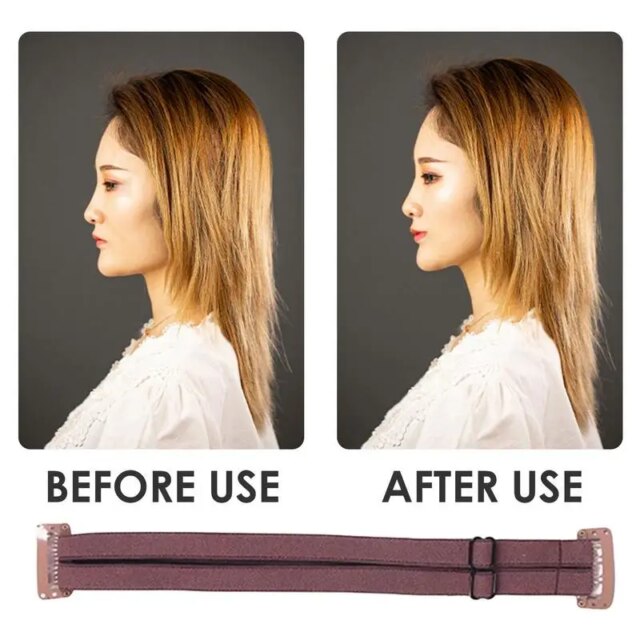 Instant Lifting Face Lift Tape Bands With Clips Invisible Elastic Face Slimming Strap Anti-Wrinkle For Chin Neck Eye And Eyebrow - Image 3
