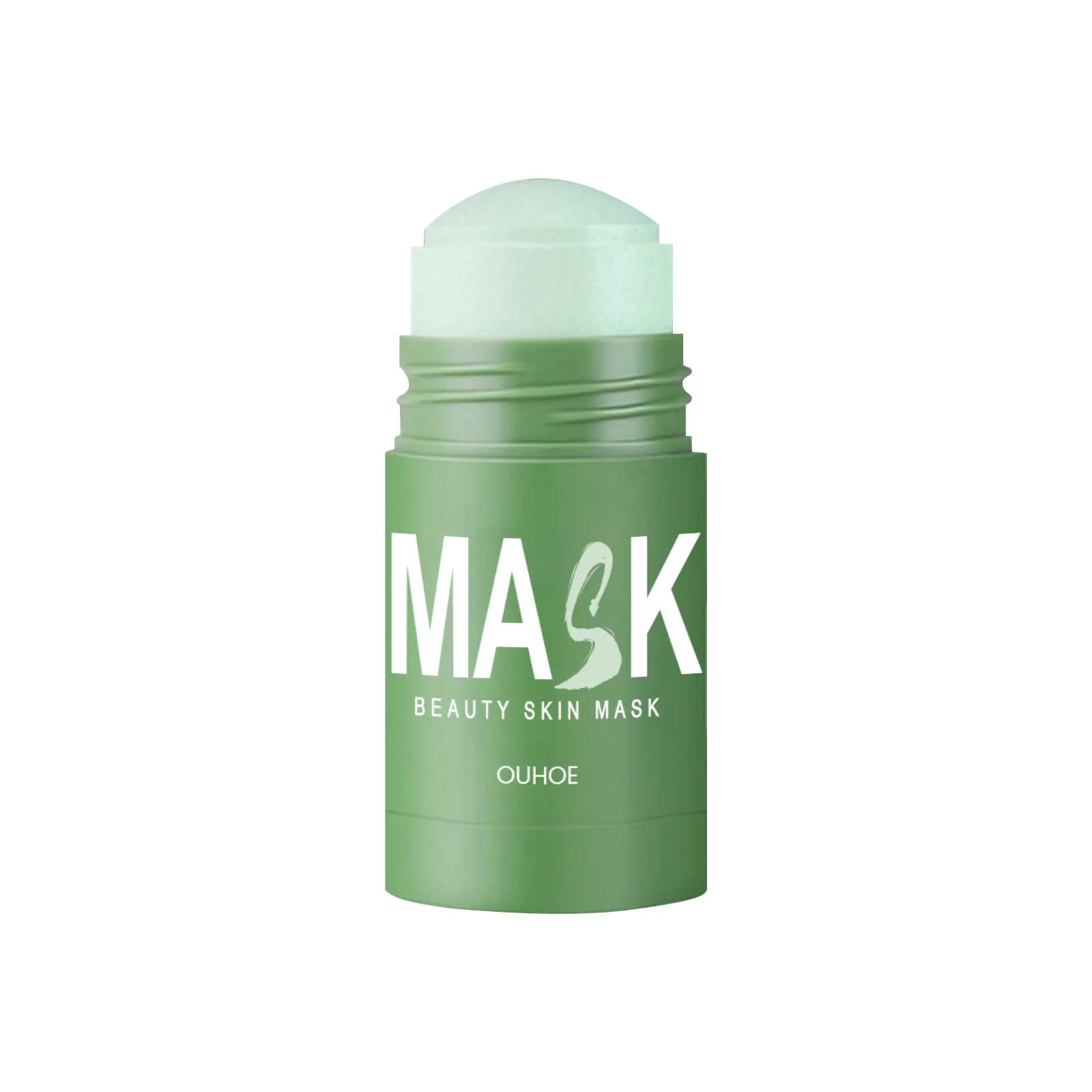 Hot Sale Organic Green Tea Mud Mask Deep Cleaning Oil Control Moisturize Hydrating Skin Rose Rotating Cream Face Care Clay Mask