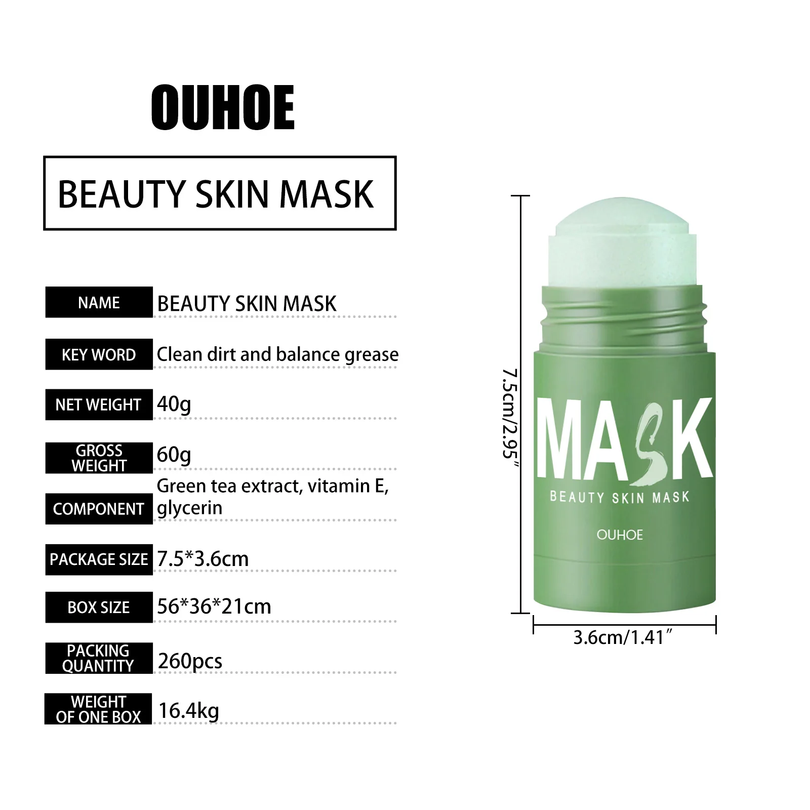 Hot Sale Organic Green Tea Mud Mask Deep Cleaning Oil Control Moisturize Hydrating Skin Rose Rotating Cream Face Care Clay Mask