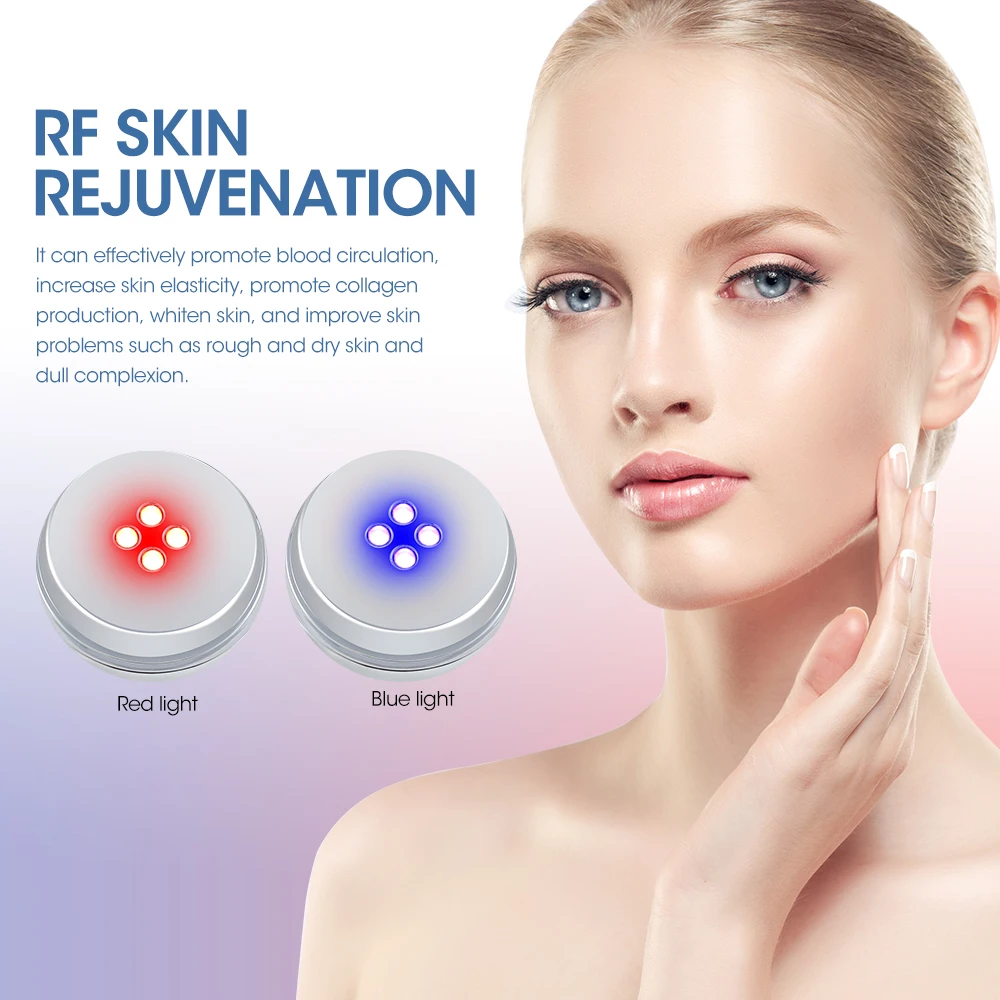 EMS Radio Frequency Skin Rejuvenation Beauty Instrument Essence Import and Export Instrument Beauty Face Cleaning USB Charging