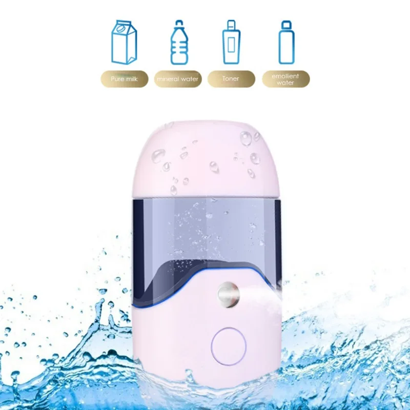 Facial Steamers Humidifier Tighten Face Sauna Home Use Beauty Devices Skin Moisturizing Pores Shrink Dead Skin Removal Maquiagem