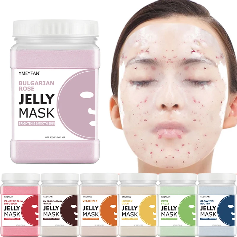 15/10/5PCS Jelly Face Mask Powder for Facials Esthetician Supplies Professional Beauty Skin Care Wholesale Bulk Hydrojelly Mask