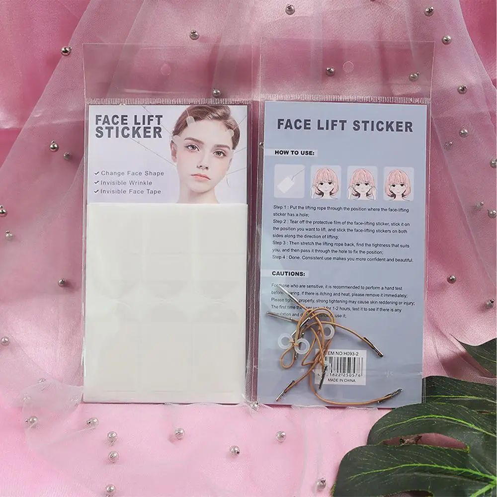 Invisible Face Lifter Tape Waterproof V Face Adhesive Tape Face Lift Tape Scotch Lift Tools Anti-Wrinkle Facelifting Patch