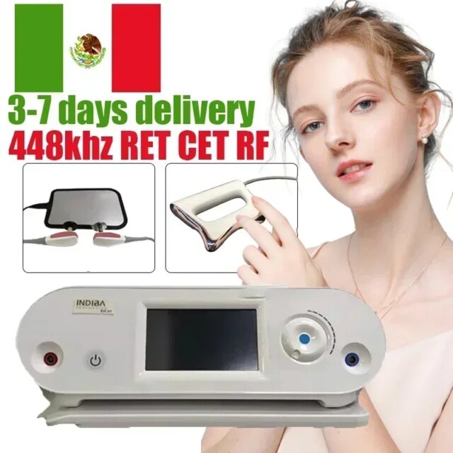 Indiba 448khz Face Tecar Therapy Lymphatic Physiotherapy Machine Body Weight Loss CET RET Monopolar RF Radiofrecuency 2024 - Image 2