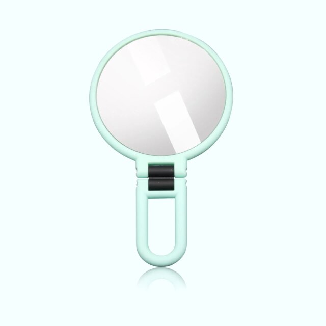 2/5/10/15X Magnifying Makeup Mirror Hand Mirror Handheld Folding Double Sided Makeup Vanity Mirror Travel Portable Makeup Tools - Image 3