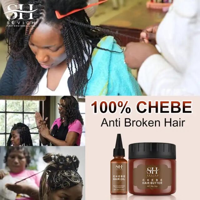 Fast Hair Growth Products African Chebe Powder Hair Growth Oil Hair Loss Treatment Chebe Hair Mask Anti Hair Break Products - Image 6
