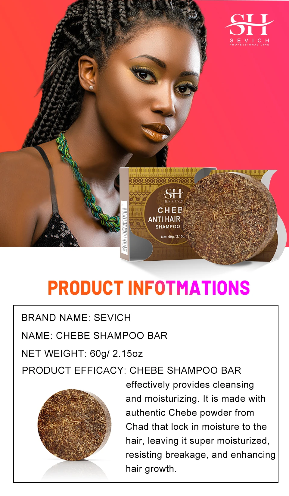 Fast Hair Growth Products African Chebe Powder Hair Growth Oil Hair Loss Treatment Chebe Hair Mask Anti Hair Break Products