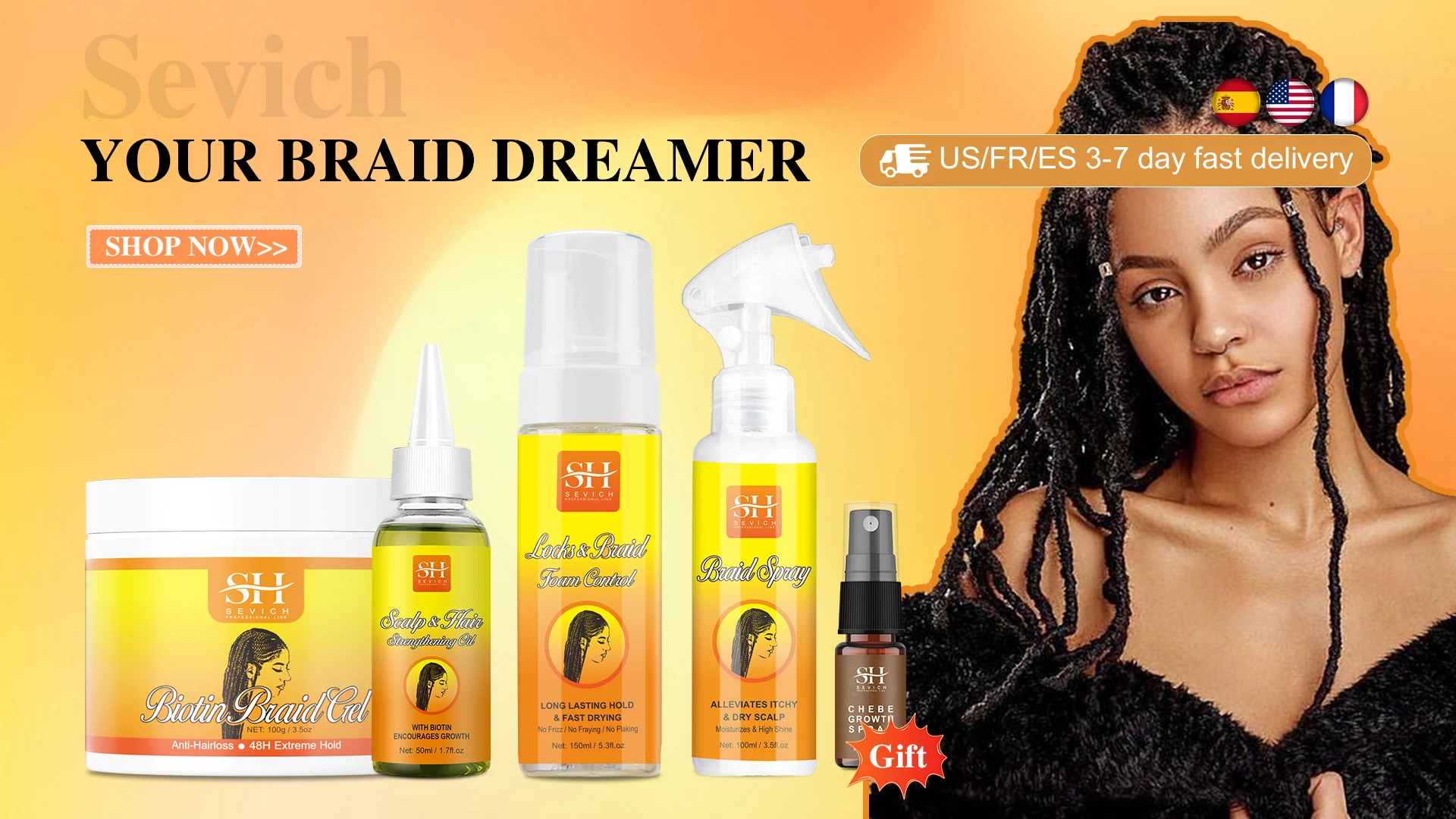 100% Chebe Set Fast Hair Growth Set Chebe Oil Traction Alopecia Anti Break Loss Chebe Powder Africa Chad Hair Loss Treatmen