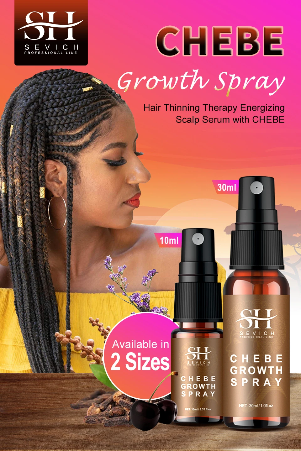 100% Chebe Set Fast Hair Growth Set Chebe Oil Traction Alopecia Anti Break Loss Chebe Powder Africa Chad Hair Loss Treatmen