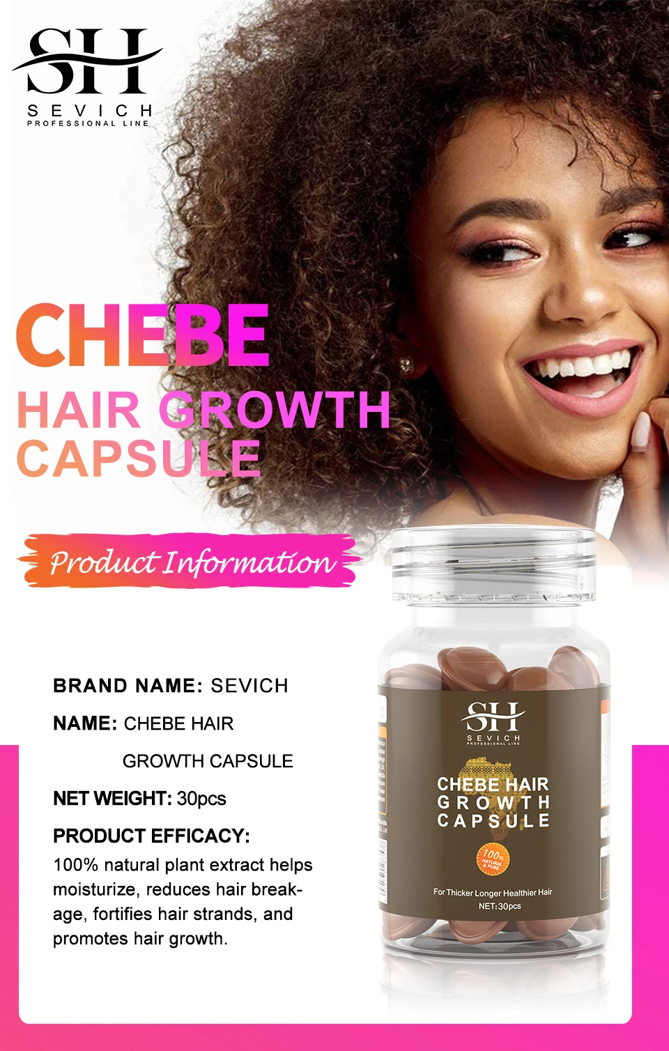 100% Chebe Set Fast Hair Growth Set Chebe Oil Traction Alopecia Anti Break Loss Chebe Powder Africa Chad Hair Loss Treatmen