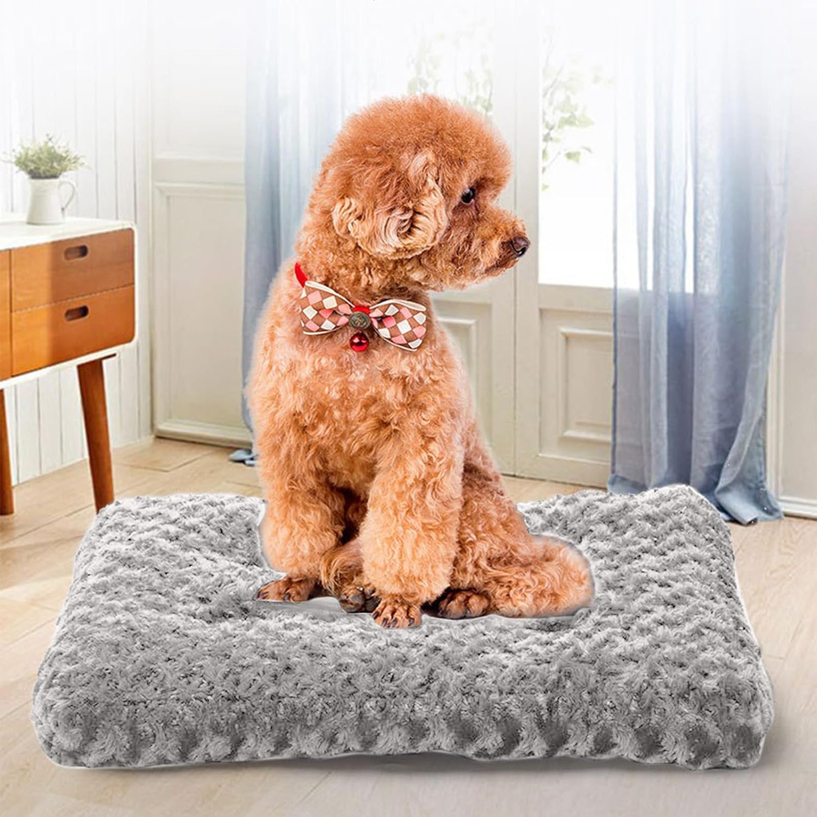 Dog Bed Orthopedic Crate Foam Dog Bed With Removable Washable Cover Dog Mattress Nonskid Bottom Nesting Boxes Chicken Metal