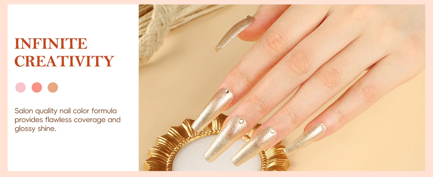 Coscelia Manicure Kits with 40PCS Nail Gel Polish Nail Lamp Matte Top and Base Coat Nail Cleaner Brush Nail Art Design Tools