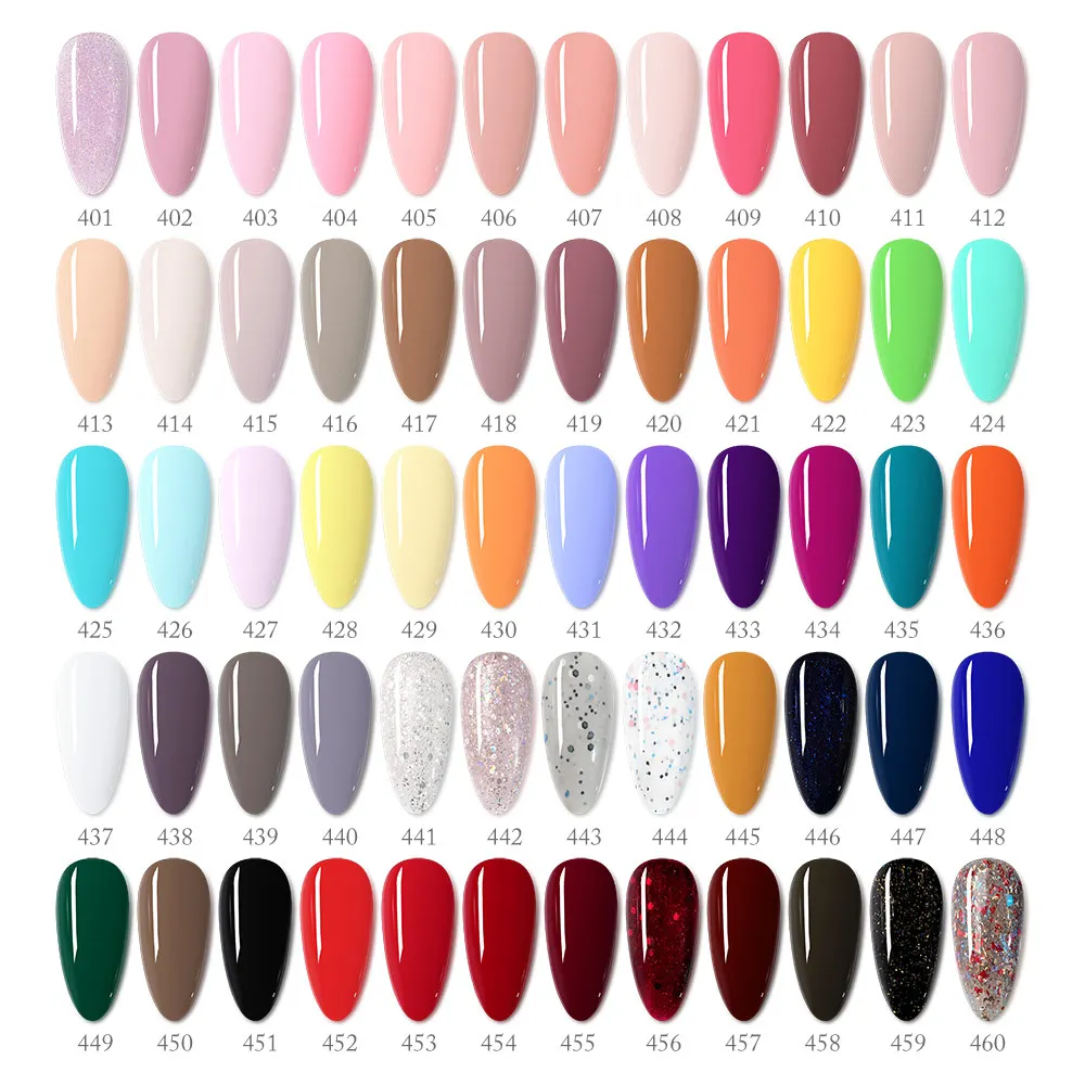 Venalisa VIP Kit 36/60 Colors Nail Gel Polish Set Fast Delivery Soak Off UV LED Base Coat Topcoat Color Book Nail Manicure Gel