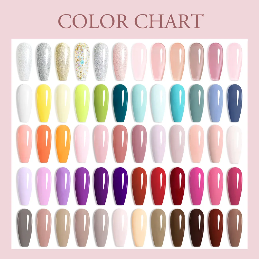 Venalisa VIP Kit 36/60 Colors Nail Gel Polish Set Fast Delivery Soak Off UV LED Base Coat Topcoat Color Book Nail Manicure Gel