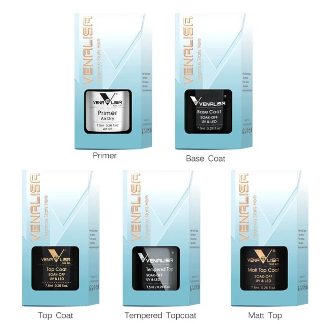 7.5ml VENALISA Gel Nail Polish Set VIP3 Gel Nail New Arrival Nail Varnish Kit Luxury Upgraded Gel Lacquer Nail Manicure - Image 4