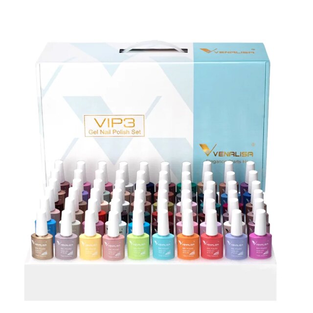 7.5ml VENALISA Gel Nail Polish Set VIP3 Gel Nail New Arrival Nail Varnish Kit Luxury Upgraded Gel Lacquer Nail Manicure - Image 3