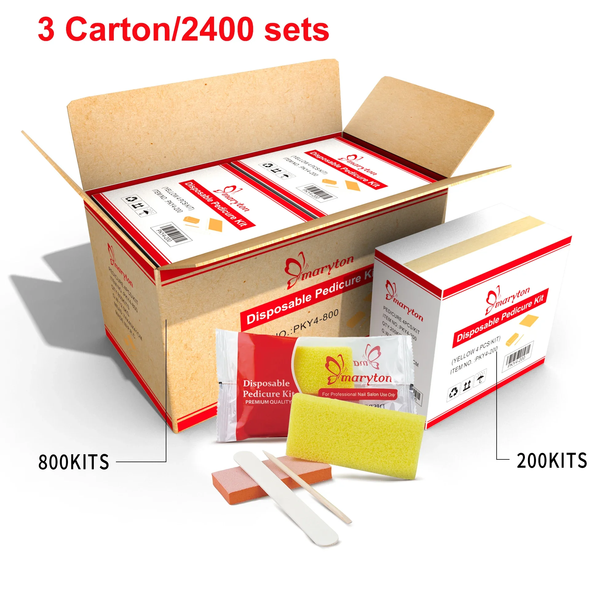 3 Cartons-2400 Sets