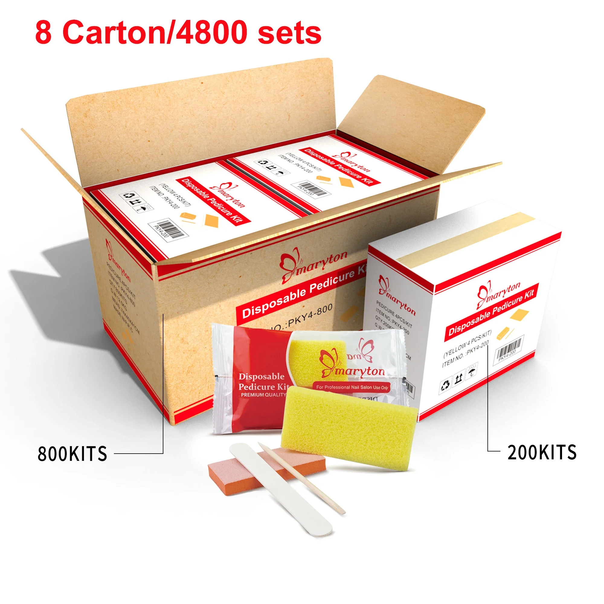 8 Cartons-4800 Sets