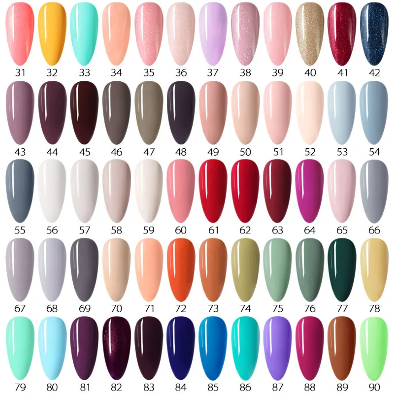 36/65pcs Venalisa Nail Polish Kit VIP Upgraped Gel Lacquer Luxury Color Nail Gel Soak Off UV LED Long Lasting Nail Varnish Set