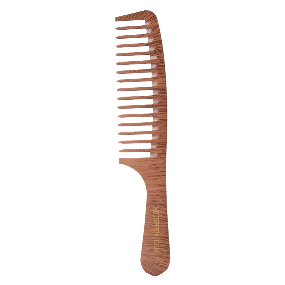 1Pcs Natural Pear Wood Comb Anti-Static Handcrafted Fine Tooth Comb Massage Head Classic Comb Hair Styling Hair Care Tool